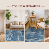 Cool Toned Geometric Charm(Blue)