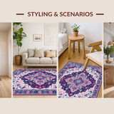 Whimsical Circular Medallion Aesthetic(Blue)