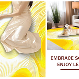 Radiant Sunshine Gradient Motif(Yellow)