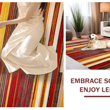 Luxurious Multihued Fabric Fusion(Red)