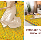 Funky Multi Hued Patterned Statement(Yellow)