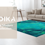 Charming Textured Spiral Arrangement(Blue)