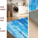 Colorful Modern Tiled Motif(Blue)