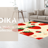 Charming Nature Themed Bath Accents(Red)