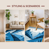 Dreamy Light Blue Rustic Appeal(Blue)