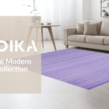 Ultra Soft Area Rug, Non Slip, Stain Resistant, Washable Area Rugs for Living Room, Bedroom, Luxurious Plush Modern Appeal(Purple)