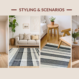 Dynamic Black and White Medallion Style(Black)