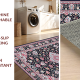 Chic Graphical Hexagonal Motif(Black)