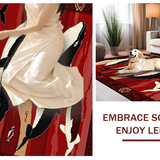 Chic Marine Life Visual(Red)