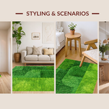 Inviting Plush Earthy Vibe(Green)