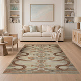 Southwestern Serpent Area Rug