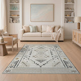 Beige Heritage Tribal Geometric No. 21 Area Rug