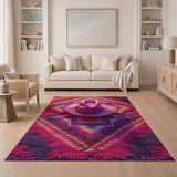 Vibrant Multi-Color Southwestern Area Rug