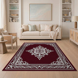 Ornate Traditional Persian Medallion Area Rug