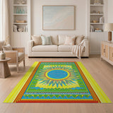 Radiant Sun Heritage Tribal Area Rug