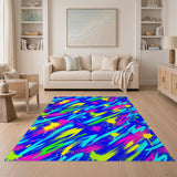 Neon Splash Multi-Color Area Rug