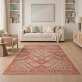 Southwestern Multi-Color Geometric Southwestern Area Rug