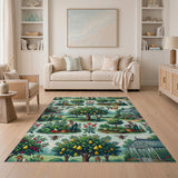 Lush Orchard Garden Harvest Rug