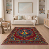 Rainbow Heritage Figure Area Rug