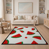 Watermelon Slice Scatter Area Rug
