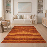 Southwestern Orange Southwestern Orange Geometric Area Rug