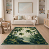 Lush Palm Grove Area Rug