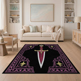 Ornate Fantasy Sword Dagger Area Rug