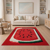 Watermelon Slice Fruit Area Rug