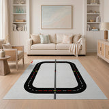 Racetrack Adventure Kids Area Rug