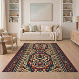 Traditional Persian Multi-Color Runner Rug