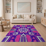 Purple Mandala Persian Purple Area Rug