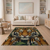Fierce Tiger Pride Jungle Area Rug