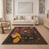 Trick or Treat Halloween Kids Area Rug