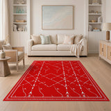 Heritage Tribal Red Bold Red Heritage Tribal Area Rug