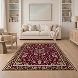 Ornate Traditional Persian Floral Area Rug
