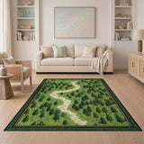 Forest River Adventure Map Area Rug