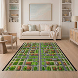 Whimsical Watermelon Neighborhood Area Rug