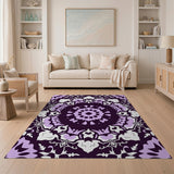 Purple Mandala Persian No. 2 Area Rug