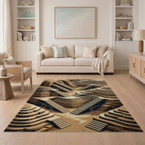 Terraced Canyon Steps Area Rug