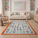 Multi-Color Alphabet ABC Kids Area Rug