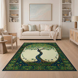 Ornate Tree of Life Persian Area Rug