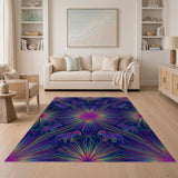 Neon Cat Burst Area Rug