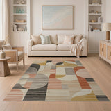 Modern Abstract Geometric Area Rug