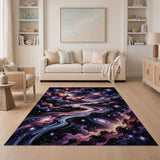 Cosmic Nebula River Area Rug