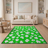 Shamrock Green Area Rug