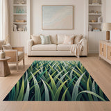 Dewy Lush Grass Area Rug