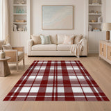 Red Buffalo Check Area Rug