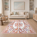 Colorful Cats Dogs Kids Cartoon Area Rug