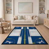 Airport Runway Play Rug