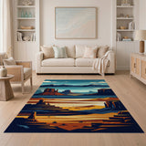 Monument Valley Panoramic Desert Rug